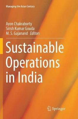 Sustainable Operations in India - cover
