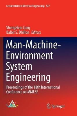 Man-Machine-Environment System Engineering: Proceedings of the 18th International Conference on MMESE - cover
