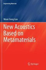 New Acoustics Based on Metamaterials