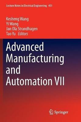 Advanced Manufacturing and Automation VII - cover