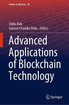 Advanced Applications of Blockchain Technology - cover