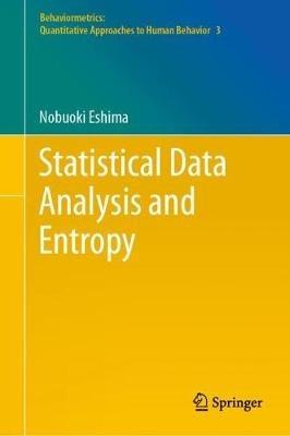 Statistical Data Analysis and Entropy - Nobuoki Eshima - cover