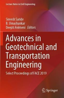 Advances in Geotechnical and Transportation Engineering: Select Proceedings of FACE 2019 - cover