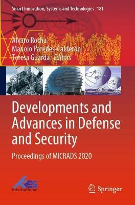 Developments and Advances in Defense and Security: Proceedings of MICRADS 2020 - cover