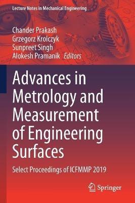 Advances in Metrology and Measurement of Engineering Surfaces: Select Proceedings of ICFMMP 2019 - cover