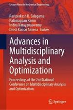 Advances in Multidisciplinary Analysis and Optimization: Proceedings of the 2nd National Conference on Multidisciplinary Analysis and Optimization