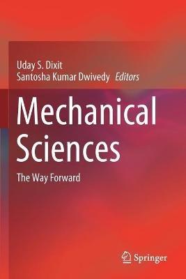 Mechanical Sciences: The Way Forward - cover