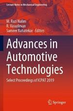 Advances in Automotive Technologies: Select Proceedings of ICPAT 2019