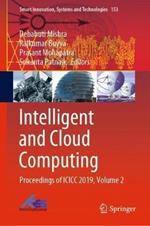 Intelligent and Cloud Computing: Proceedings of ICICC 2019, Volume 2