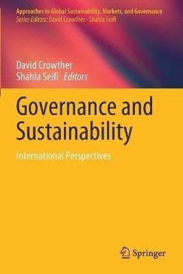 Governance and Sustainability: International Perspectives - cover