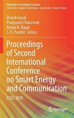 Proceedings of Second International Conference on Smart Energy and Communication: ICSEC 2020