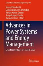 Advances in Power Systems and Energy Management: Select Proceedings of ETAEERE 2020