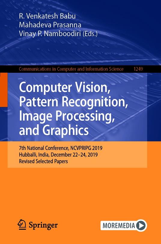 Computer Vision, Pattern Recognition, Image Processing, and Graphics