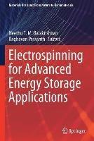 Electrospinning for Advanced Energy Storage Applications - cover