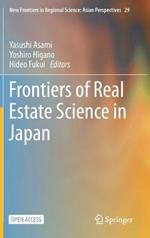 Frontiers of Real Estate Science in Japan