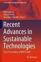 Recent Advances in Sustainable Technologies: Select Proceedings of ICAST 2020 - cover