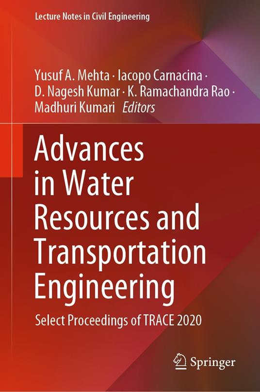 Advances in Water Resources and Transportation Engineering