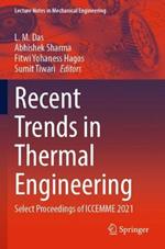 Recent Trends in Thermal Engineering: Select Proceedings of ICCEMME 2021