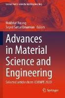 Advances in Material Science and Engineering: Selected articles from ICMMPE 2020 - cover