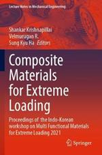 Composite Materials for Extreme Loading: Proceedings of  the Indo-Korean workshop on Multi Functional Materials for Extreme Loading 2021