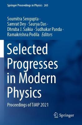 Selected Progresses in Modern Physics: Proceedings of TiMP 2021 - cover