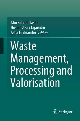 Waste Management, Processing and Valorisation - cover