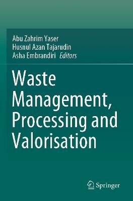 Waste Management, Processing and Valorisation - cover