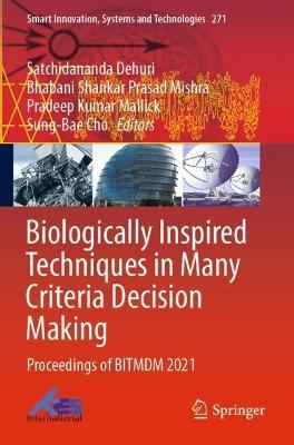 Biologically Inspired Techniques in Many Criteria Decision Making: Proceedings of BITMDM 2021 - cover