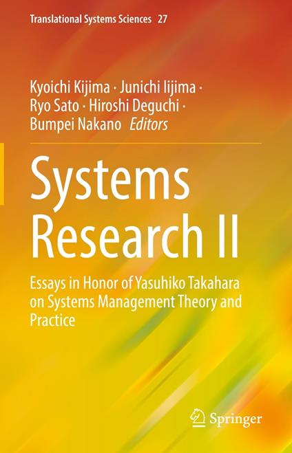 Systems Research II