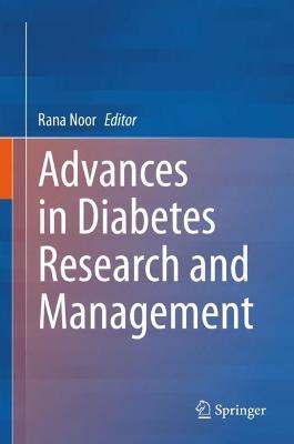 Advances in Diabetes Research and Management - cover