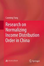 Research on Normalizing Income Distribution Order in China