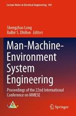 Man-Machine-Environment System Engineering: Proceedings of the 22nd International Conference on MMESE