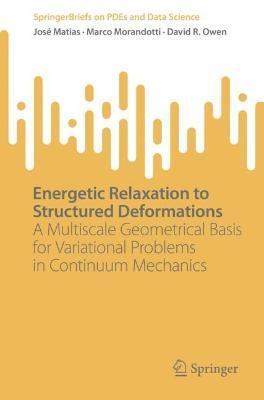 Energetic Relaxation to Structured Deformations: A Multiscale Geometrical Basis for Variational Problems in Continuum Mechanics - José Matias,Marco Morandotti,David R. Owen - cover