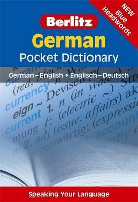 Berlitz Pocket Dictionary German - cover