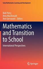 Mathematics and Transition to School: International Perspectives