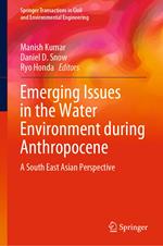 Emerging Issues in the Water Environment during Anthropocene