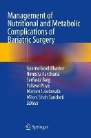 Management of Nutritional and Metabolic Complications of Bariatric Surgery - cover