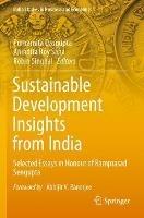 Sustainable Development Insights from India: Selected Essays in Honour of Ramprasad Sengupta - cover