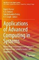 Applications of Advanced Computing in Systems: Proceedings of International Conference on Advances in Systems, Control and Computing - cover