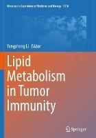 Lipid Metabolism in Tumor Immunity - cover