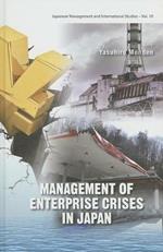 Management Of Enterprise Crises In Japan