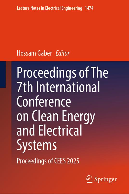 Proceedings of The 7th International Conference on Clean Energy and Electrical Systems