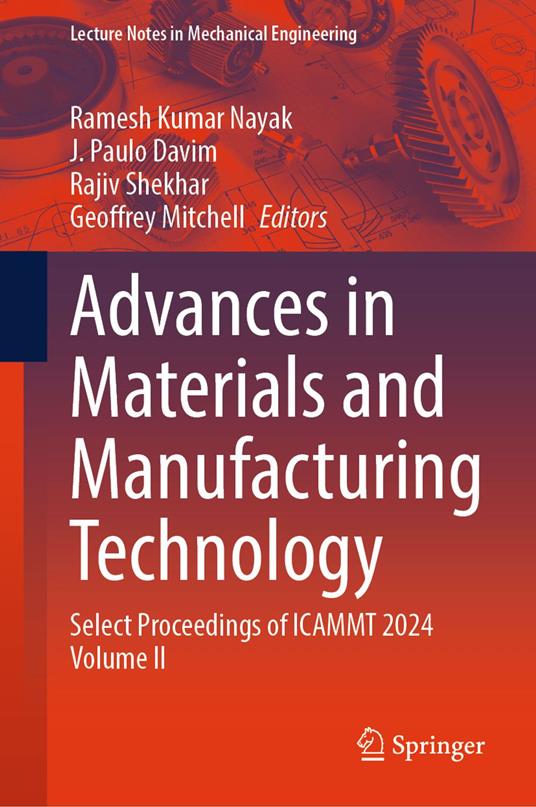 Advances in Materials and Manufacturing Technology
