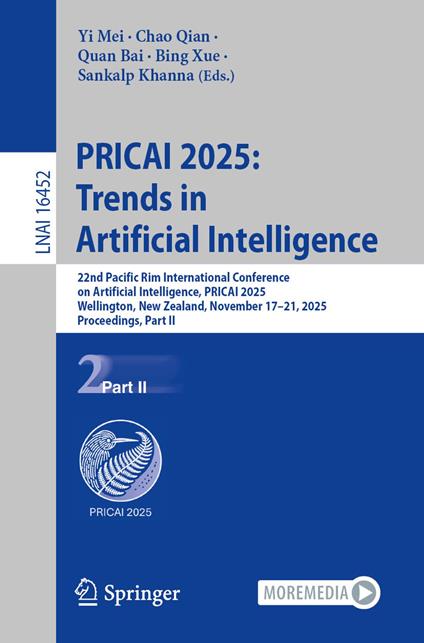 PRICAI 2025: Trends in Artificial Intelligence