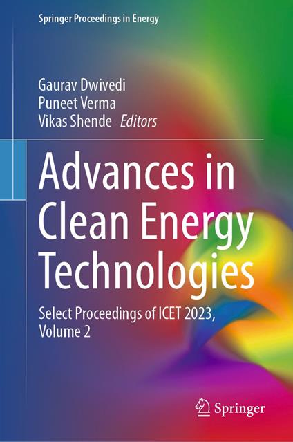 Advances in Clean Energy Technologies