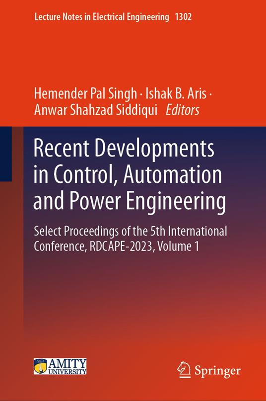 Recent Developments in Control, Automation and Power Engineering