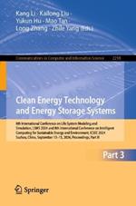 Clean Energy Technology and Energy Storage Systems: 8th International Conference on Life System Modeling and Simulation, LSMS 2024 and 8th International Conference on Intelligent Computing for Sustainable Energy and Environment, ICSEE 2024, Suzhou, China, September 13–15, 2024, Proceedings, Part III
