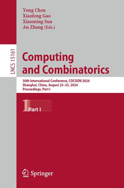 Computing and Combinatorics