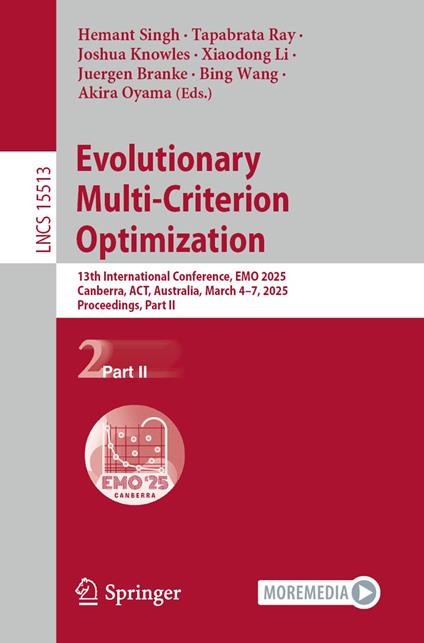 Evolutionary Multi-Criterion Optimization