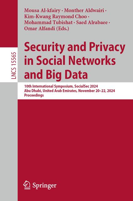 Security and Privacy in Social Networks and Big Data
